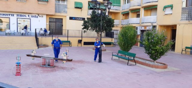 Apertura parques y zonas de juego infantiles de Mula