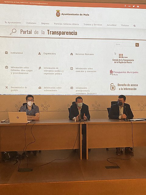 El Ayuntamiento presenta el nuevo portal de la Transparencia con información en mayor cantidad y calidad