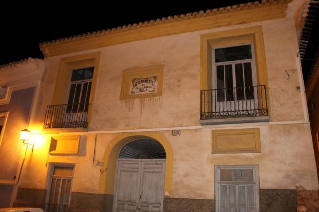 El edificio Histórico del Heredamiento de Aguas de Mula cedido al Ayuntamiento para albergar el Museo del Agua de Mula