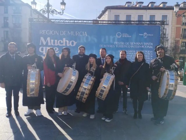 Los tambores de Mula suenan en FITUR, la feria más importante de turismo del país