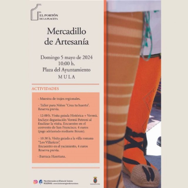 Mercadillo de artesanía – 5 de mayo
