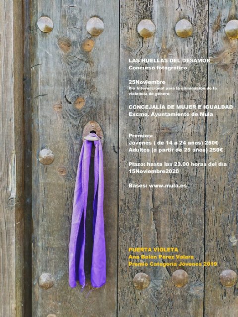 Concurso de fotografía 25 de noviembre «Día Internacional para la Eliminación de la Violencia de Género» 2020