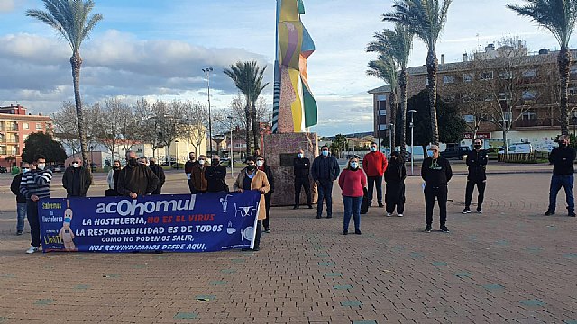 Los hosteleros muleños se movilizan contra las medidas que les obligan a estar cerrados