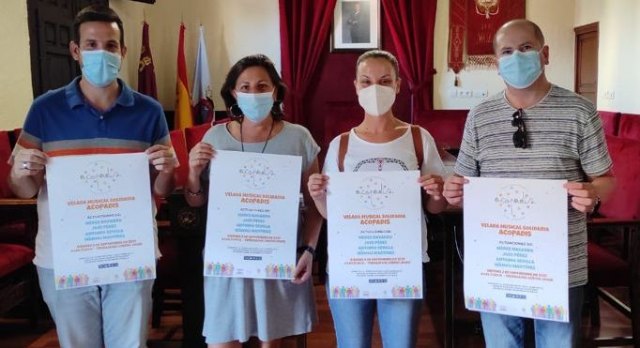 La Programación Cultural del Verano 2021 se clausura con una gran velada musical solidaria a beneficio de Acopadis