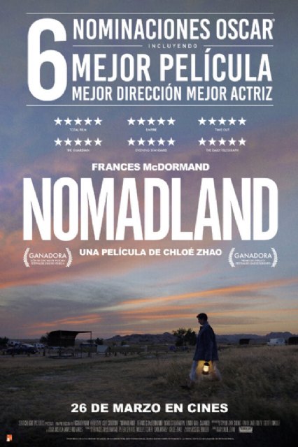 Cine: «Nomaland» – del 1 al 3 de mayo