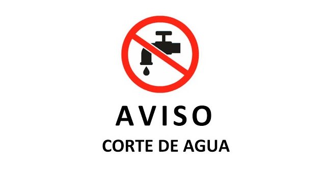 IMPORTANTE: Corte de agua el martes, 29 de septiembre de 08:00-12:00h