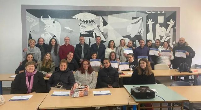 Clausurado el curso de Atención Sociosanitaria en la Escuela Taller