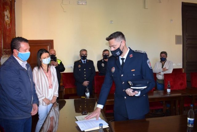 Ampliada la plantilla de Policía Local de Mula con la toma de posesión de Salvador Martínez como nuevo Inspector