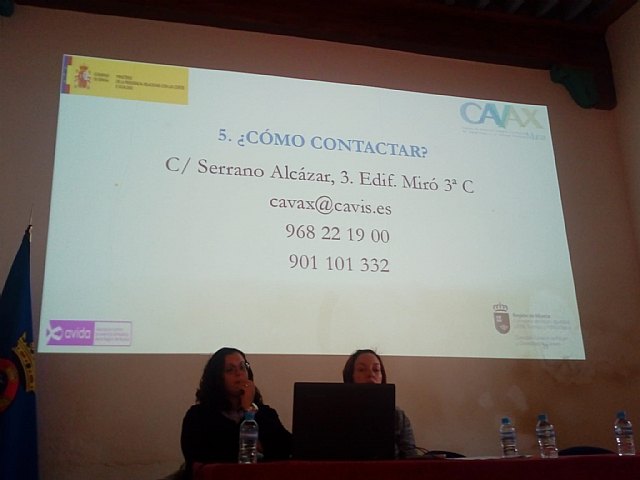 Presentación del CAVAX (Centro de Atención a Víctimas de Agresiones y/o Abusos Sexuales)