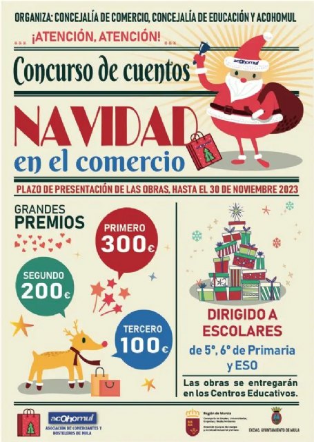 Concurso de cuentos de navidad en el comercio «Érase una vez..»