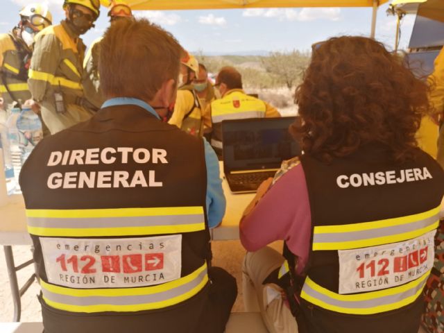 El Plan Infomur pasa a nivel 1 tras quedar estabilizado el incendio en la Sierra de la Silla