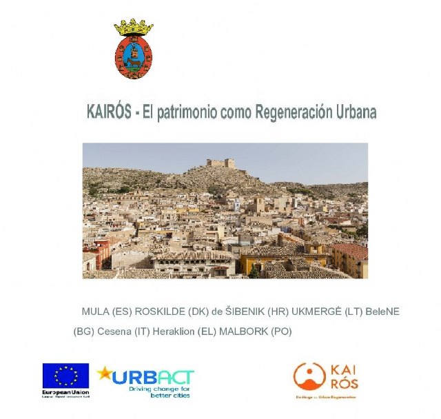 El Ayuntamiento consigue una subvención de 168.887 euros del Programa Europeo URBACT para los barrios históricos de la ciudad de Mula