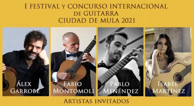 Mula acogerá un festival y concurso internacional de guitarra durante el mes de julio