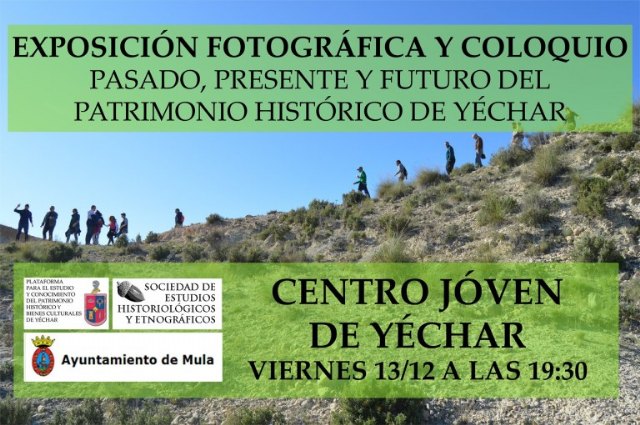 Exposición fotográfica y coloquio: «Pasado, presente y futuro del Patrimonio Histórico de Yéchar»
