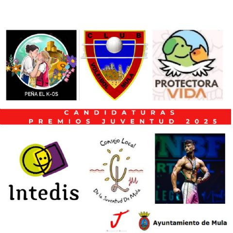 Juventud propone a varios muleños y entidades locales a los Premios Juventud 2025 Juventud propone a varios muleños y entidades locales a los Premios Juventud 2025