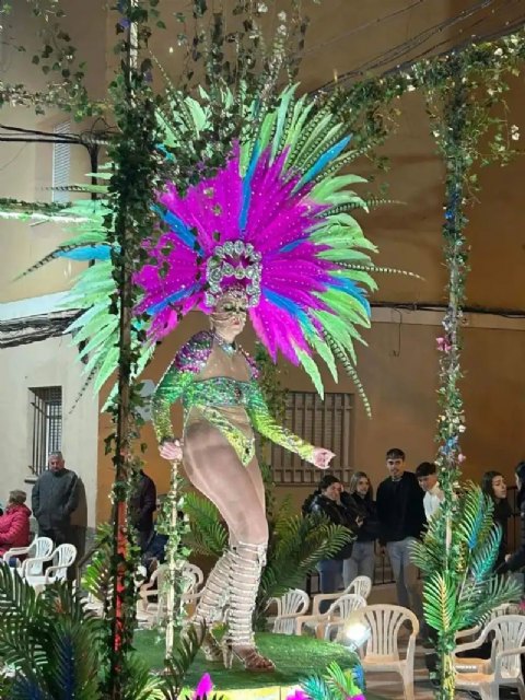 Mula se llena de luz, color y alegría en el gran desfile de Carnaval 2024