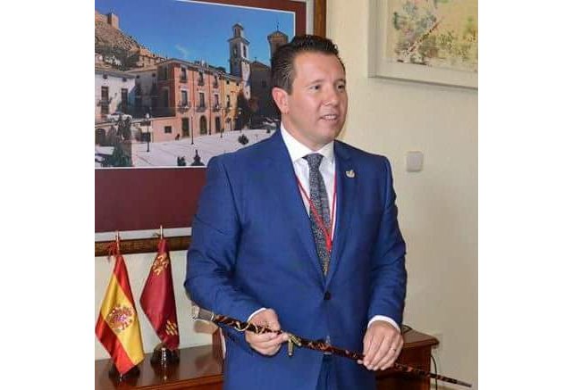 El alcalde de Mula, Juan Jesús Moreno, positivo por Covid-19