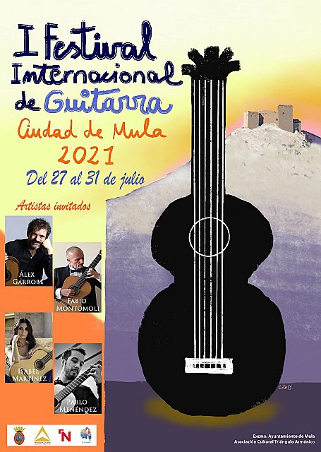 I Festival y concurso internacional de guitarra «Ciudad de Mula»: Bases e inscripción