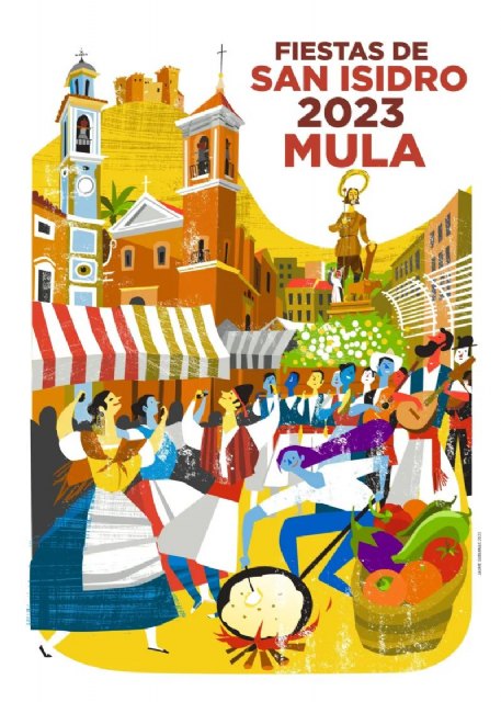 Cartel ganador Fiestas de San Isidro 2023