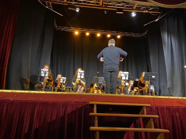 El Teatro Lope de Vega acoge el tradicional concierto de Navidad de la Agrupación Musical Muleña