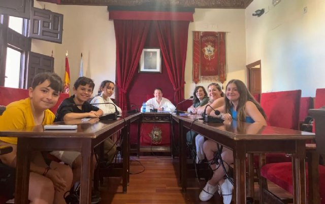 El Ayuntamiento de Mula celebra un primer Pleno Infantil
