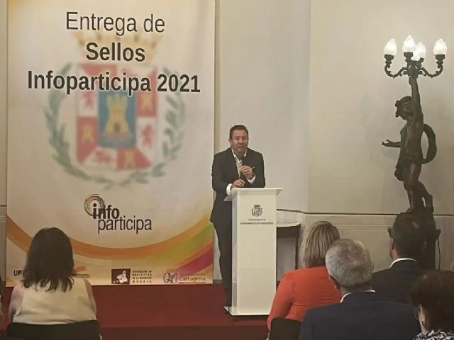 El Ayuntamiento de Mula, galardonado con el Sello “Infoparticipa 2021” de Transparencia y la Comunicación Pública